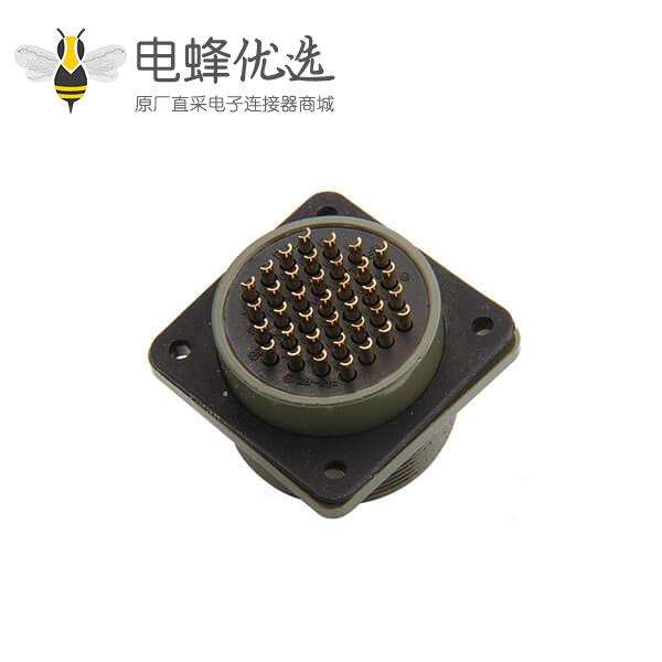37P防水连接器MS3102A28-21P多芯数航空插头