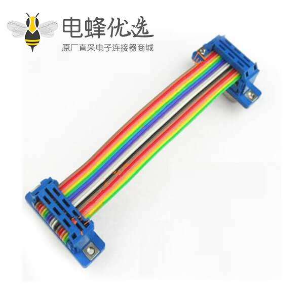 D-sub 15公转母接彩线连接器