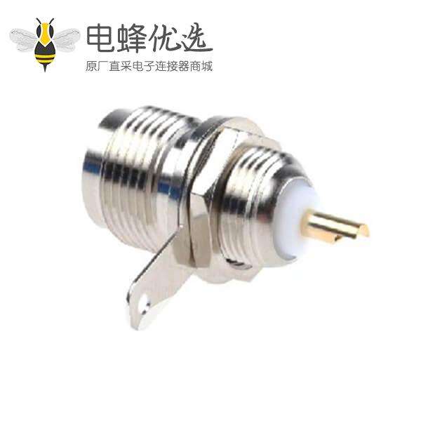 TNC连接器焊接端接直式母50&Omega;隔板隔板配件