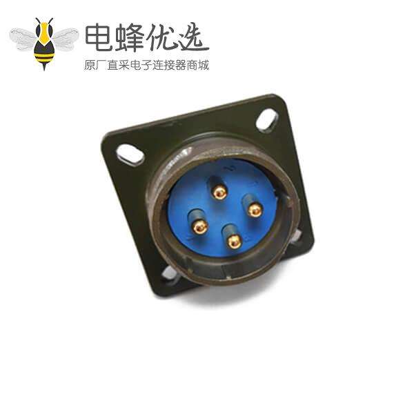 Y28M 4芯 Y28M-4ZJ卡扣式圆形电连接器