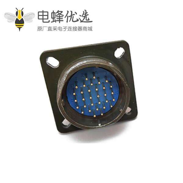 工防Y2M连接器Y28-32ZJ 32芯航空连接器航空插座