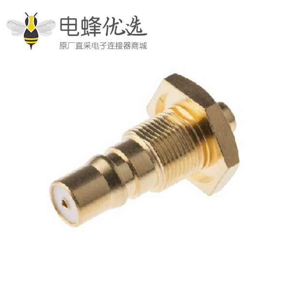 QMA面板安装连接器50&Omega;插座焊接端子接线Sucoform 86