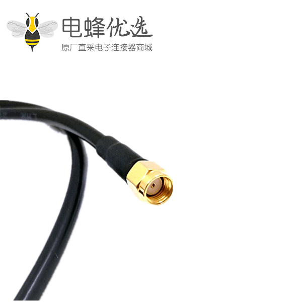 SMA公射频线LMR200接N公头组装线材
