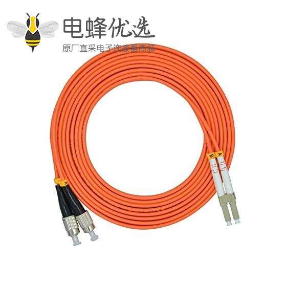 多模光纤跳线LC转FC 50/125&mu;m OM2双工线长3米