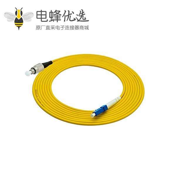 单模光纤LC转FC 9/125&mu;m OS2光纤跳线3M