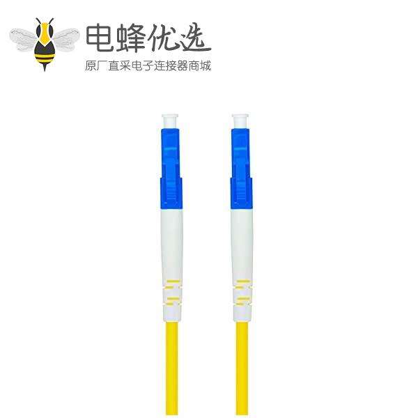 LC光纤跳线3M 9/125&mu;m OS2单工单模