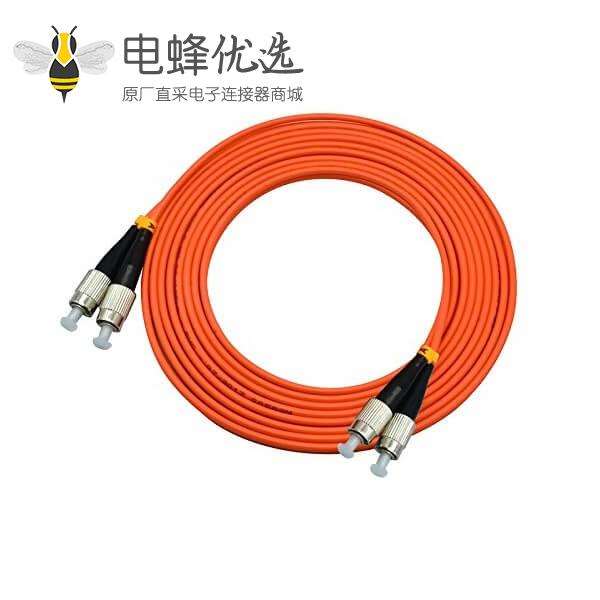 FC FC光纤跳线3米双工多模50/125&mu;m OM2