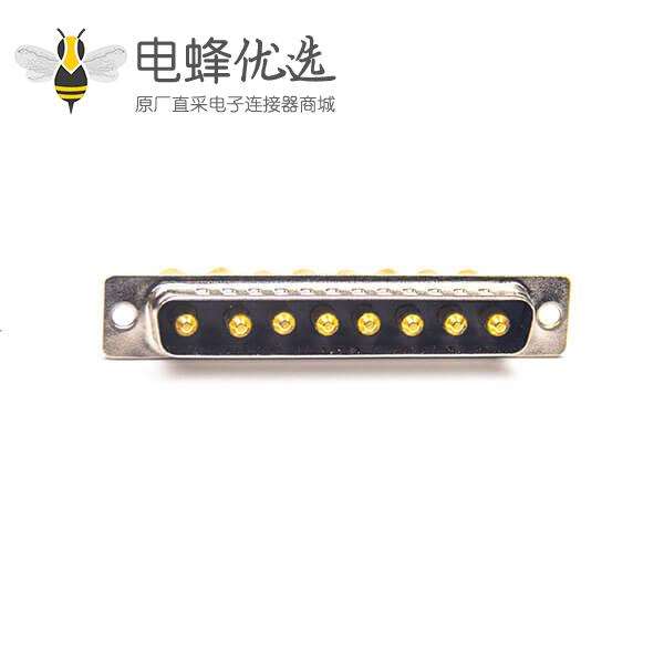 D-sub 8W8公头焊线直式车针型