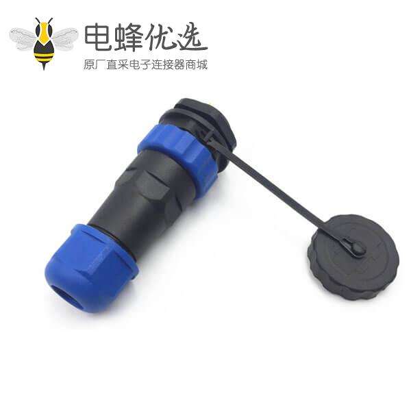 航空插头连接器SP21系列12芯电缆插头防水IP68