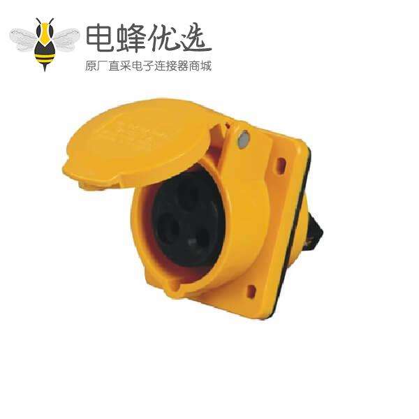 32A 3芯暗装插座 暗装斜插 IP44