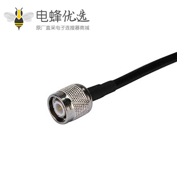 TNC接头天线延长线RG58转UHF PL259接头线长50CM