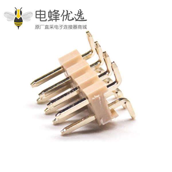 双排贴片排针直式2.54间距象牙白塑胶5pcs