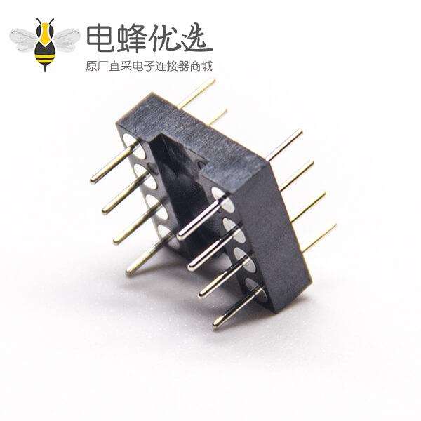 双列直插排针中空塑高3.0mm插板式间距2.54mm 5pcs