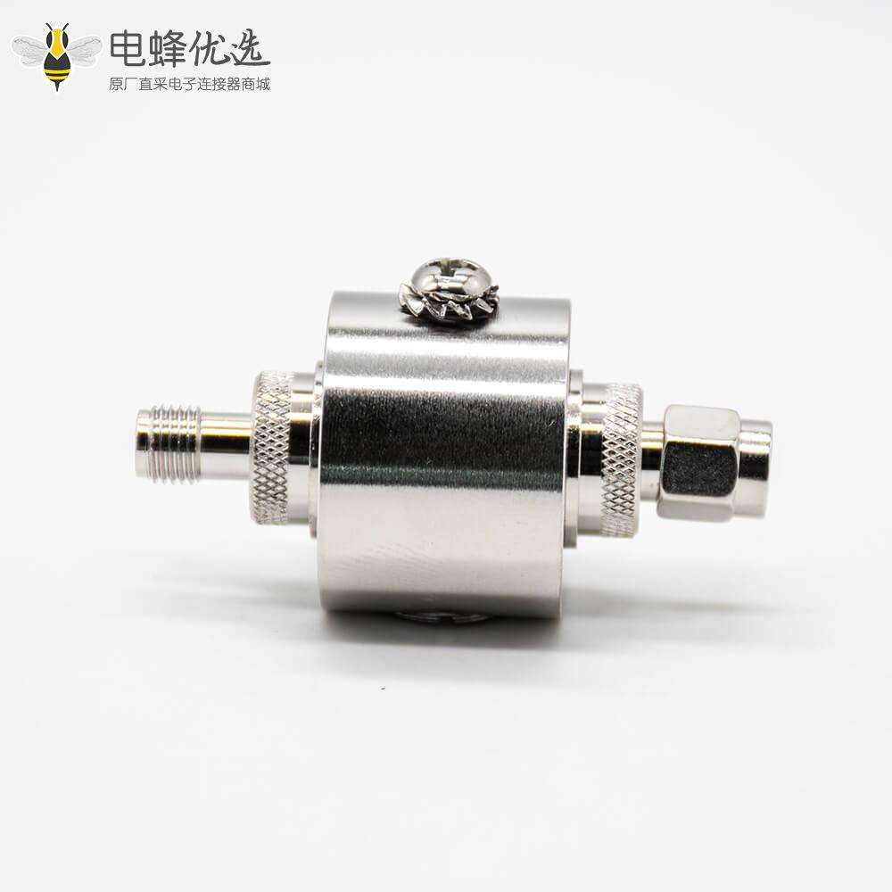 SMA公转母直式连接器同轴射频避雷器