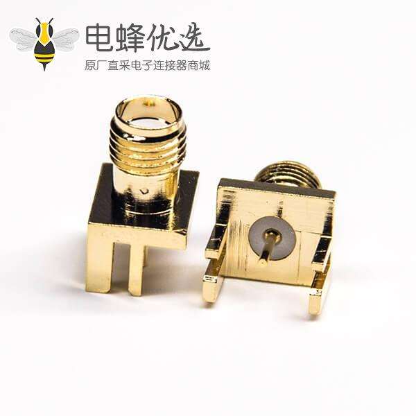 卡板式sma连接器50欧姆直式母头面板安装