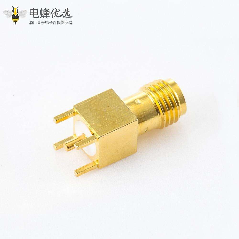 直式SMA母头连接器PCB安装插孔
