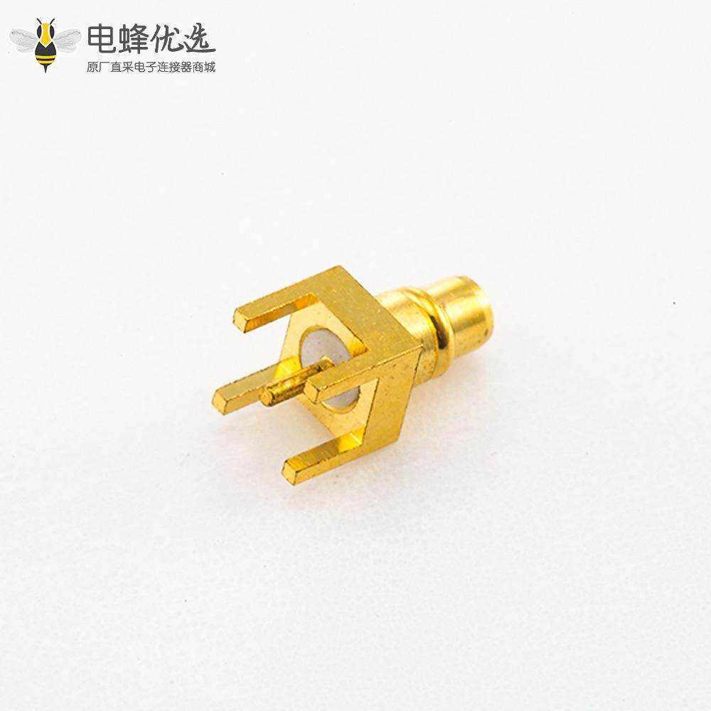 PCB安装焊接插孔MMCX连接器公头直式