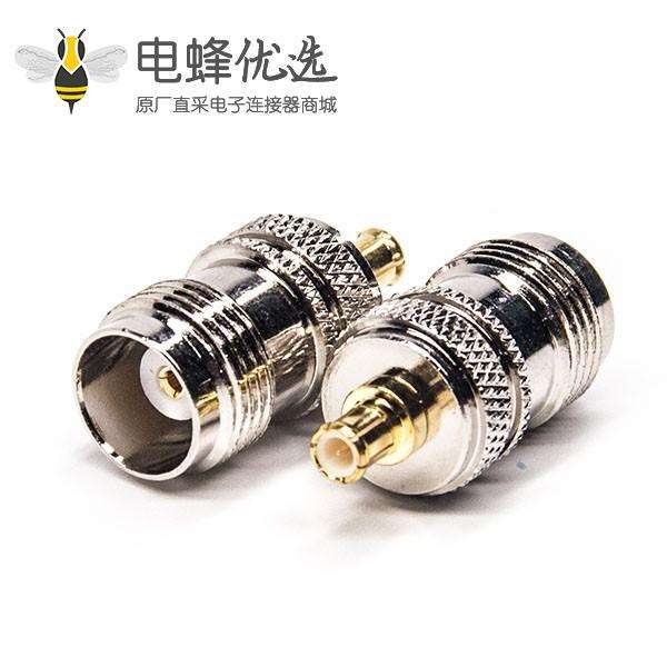 tnc转mcx母转公直式180度转接头