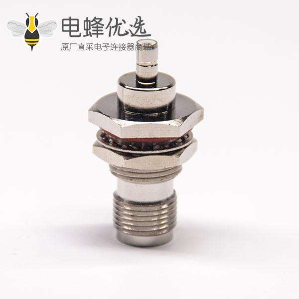 tnc转smb公转母射频同轴连接器穿墙防水转接头