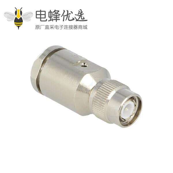 TNC公插头直式50&Omega;RG255线