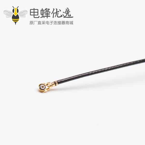 馈线 同轴线RF0.81黑色线缆双头接IPEXⅤ