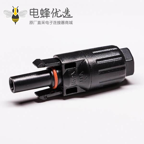 公母头Mc4光伏电缆连接器防水
