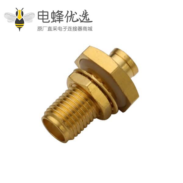 sma防水直式穿墙线缆UT141连接器接头母头
