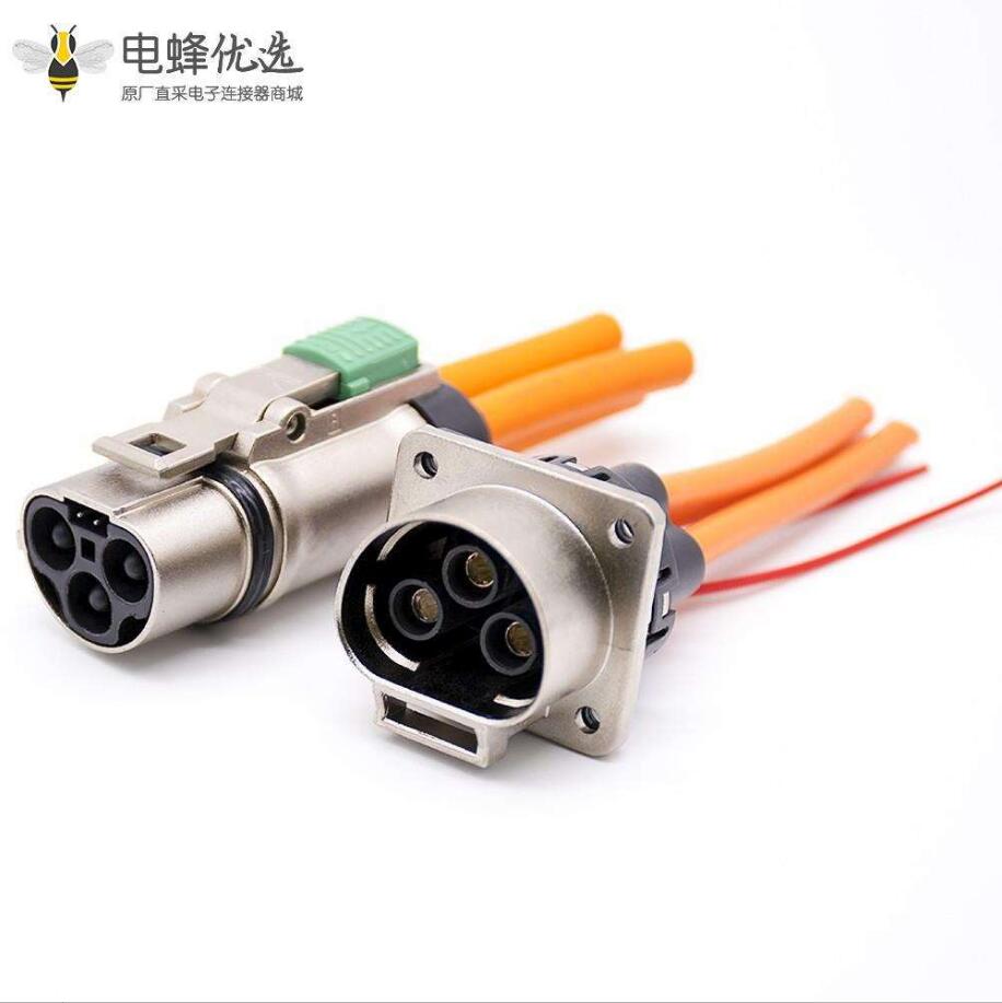 伴随新能源汽车一起发展的高压连接器