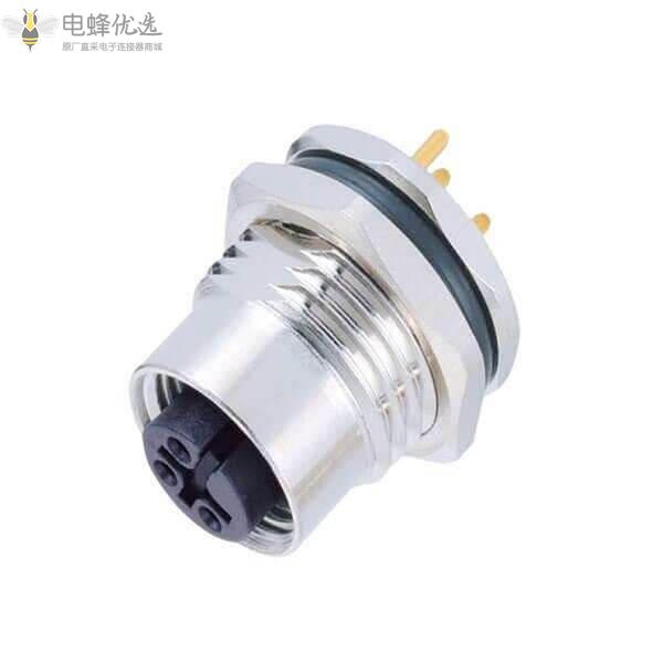m12电缆接头4PIN5PIN