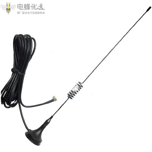 2G/GSM吸盘天线30底座850M磁性杆29cm高GPRS/RG174线900/1800MHz