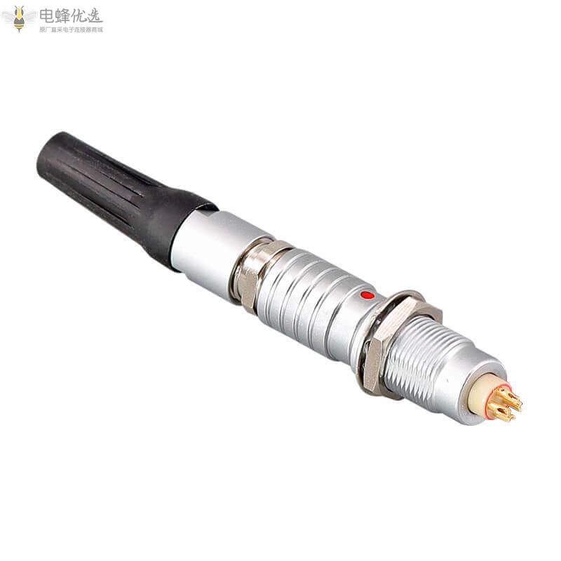 推拉自锁连接器FGGEGG0B4芯航空插头插座厂家批发