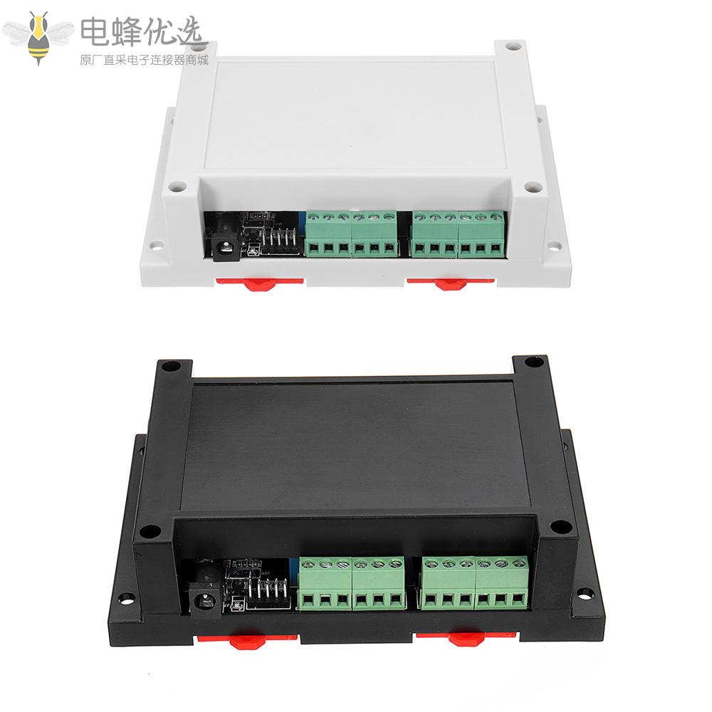 RJ45_TCP/IP_WEB远程控制板带8通道继电器集成250VAC_485网络控制器