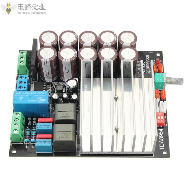TDA8950_TDA8954_2x210W数字功放板发烧2.0后两声道D类