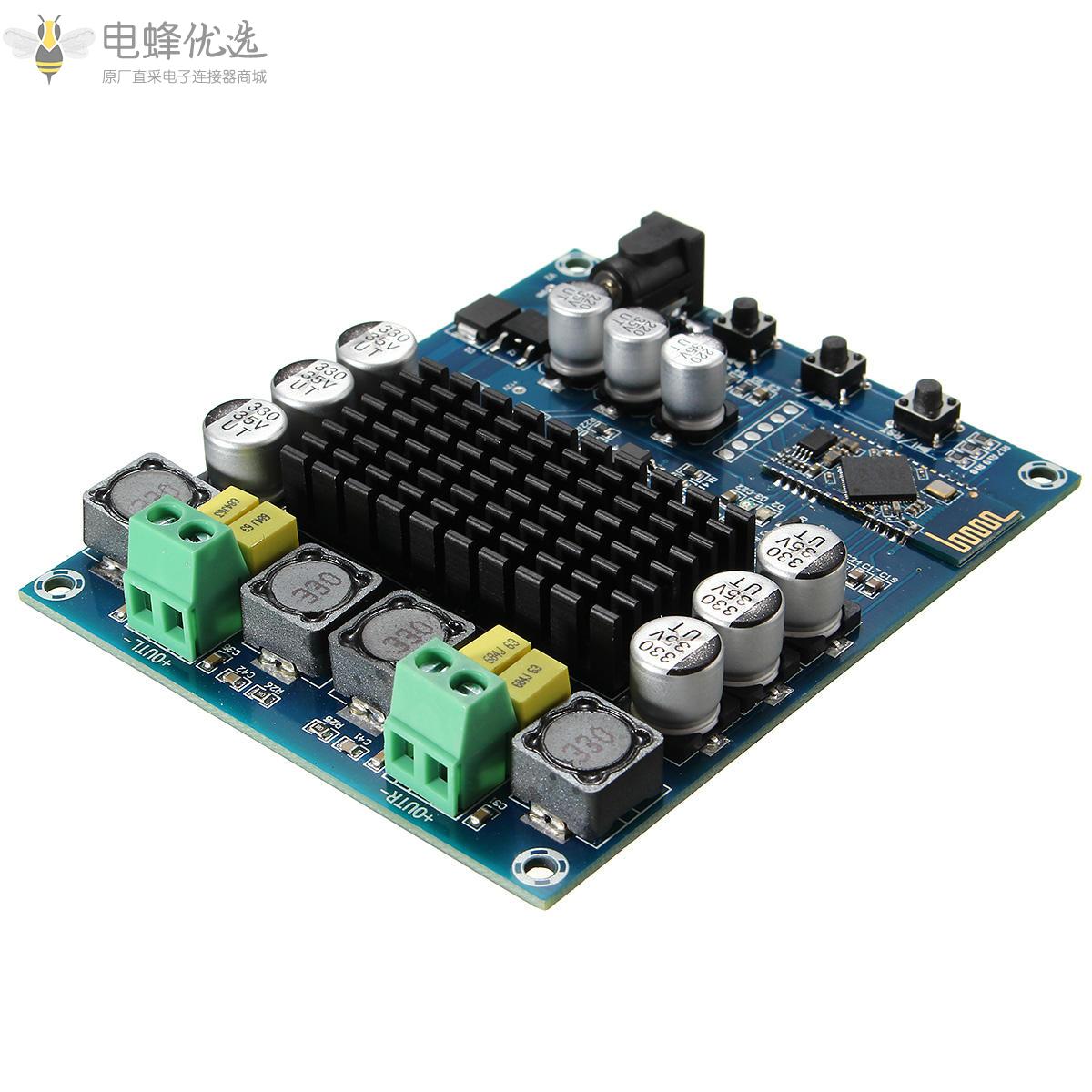 TPA3116D2_2x120W无线蓝牙4.0音频接收器数字功放板