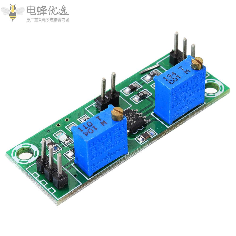 LM358弱信号放大器电压放大器次级运算放大器模块单电源信号采集器