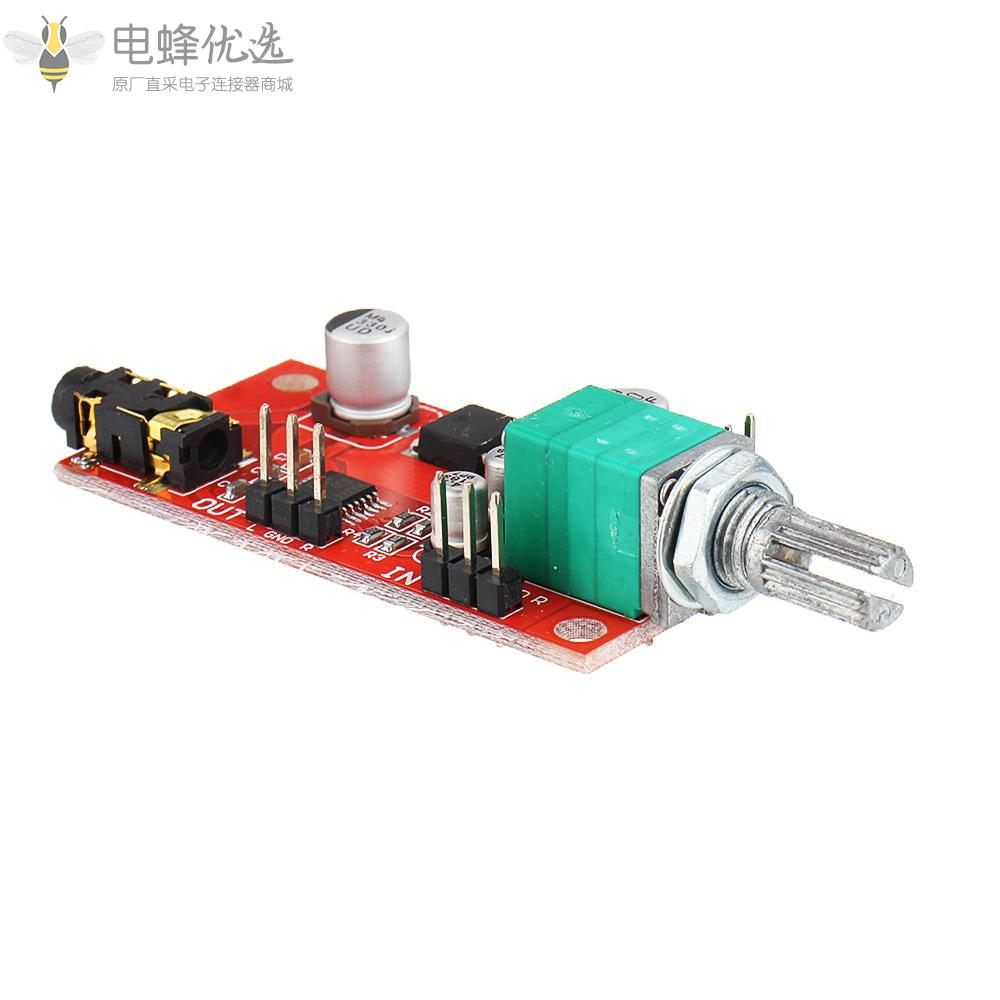 MAX4410耳机放大器板迷你放大器用于前置单电池电源替换NE5532
