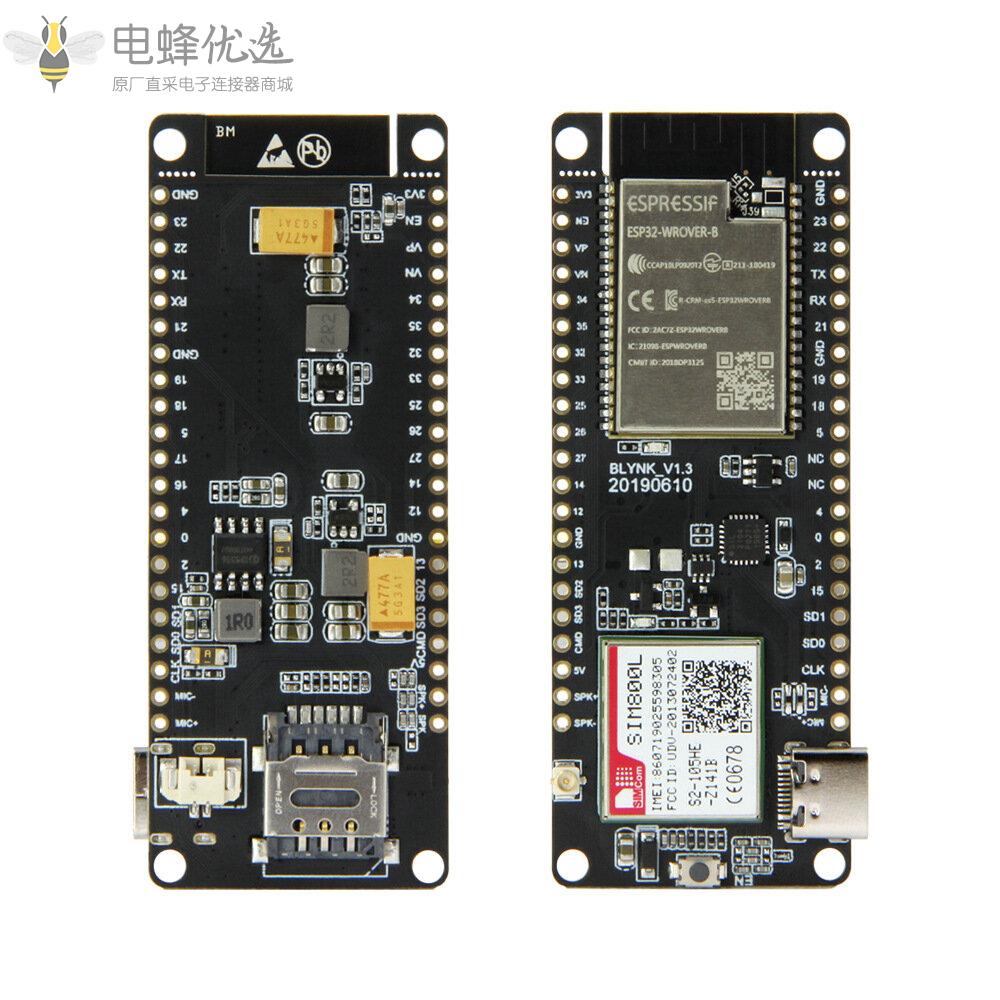 T_Call_V1.3_V1.4_ESP32无线模块GPRS天线SIM卡SIM800L板卡