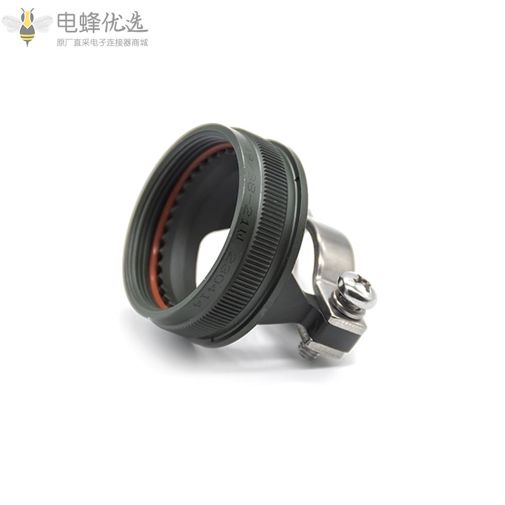 D38999连接器21号壳体直电缆夹橄榄绿镀镉尾附