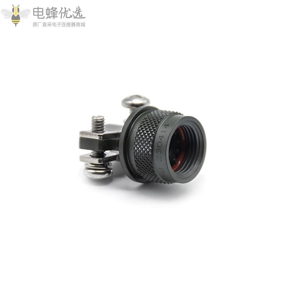 D38999连接器橄榄绿镀镉尾附9号壳体直电缆夹