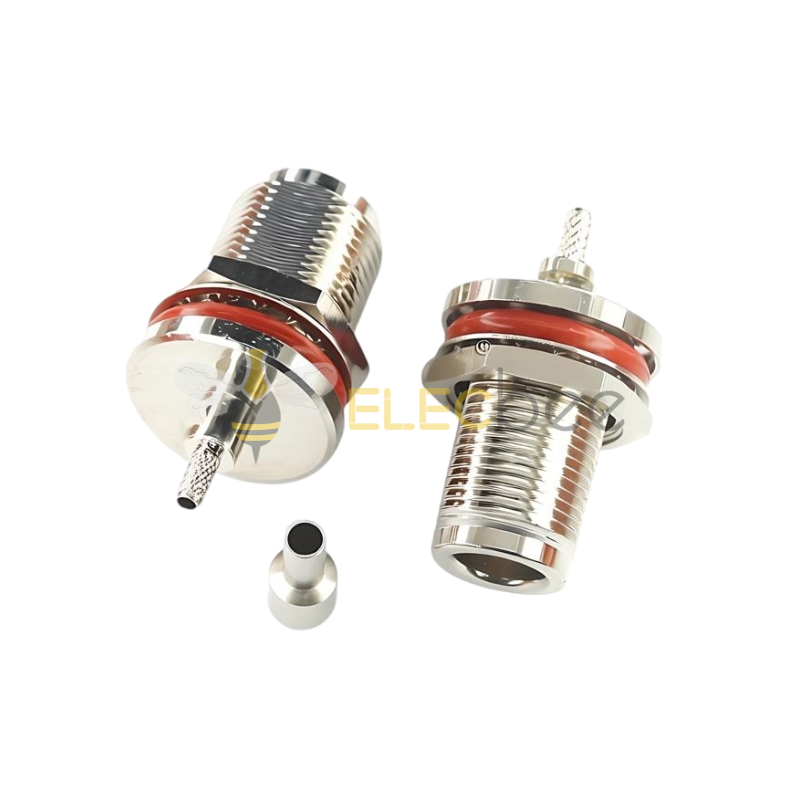 N-KY-1.5 N型全铜母头  开窗式 23MM 牙长 带防水帽