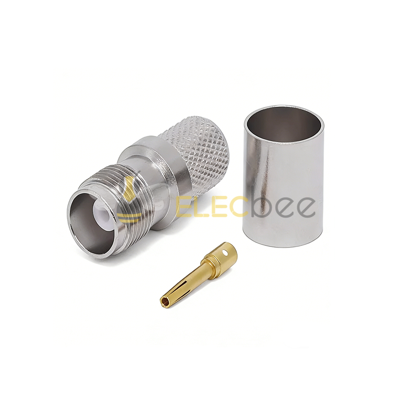 TNC-C-K-7 TNC母压接50-7/LMR400电缆 TNC-C-K7射频连接器