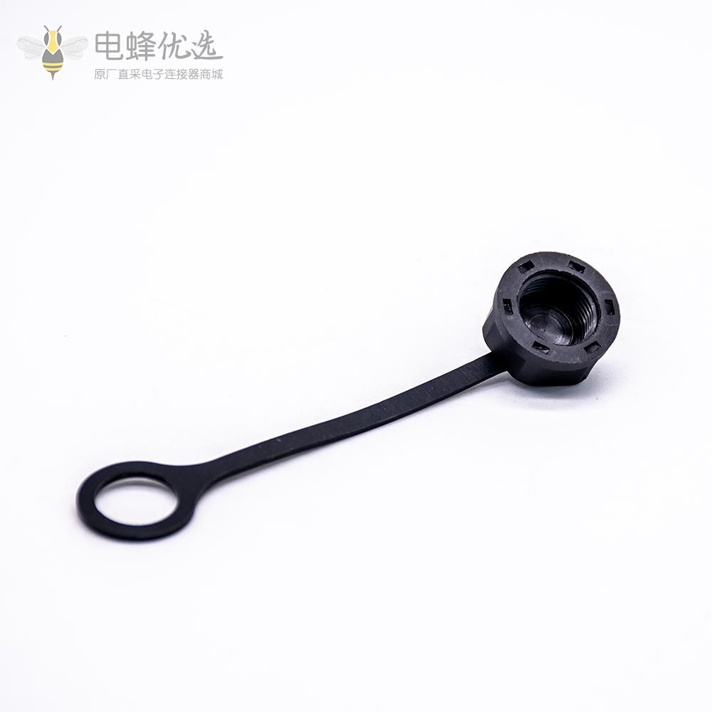 防尘帽M12黑色塑料