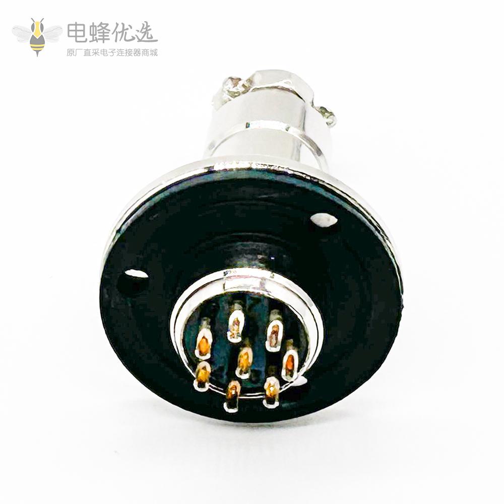 GX16 8芯公母连接器金属圆形连接器插头插座