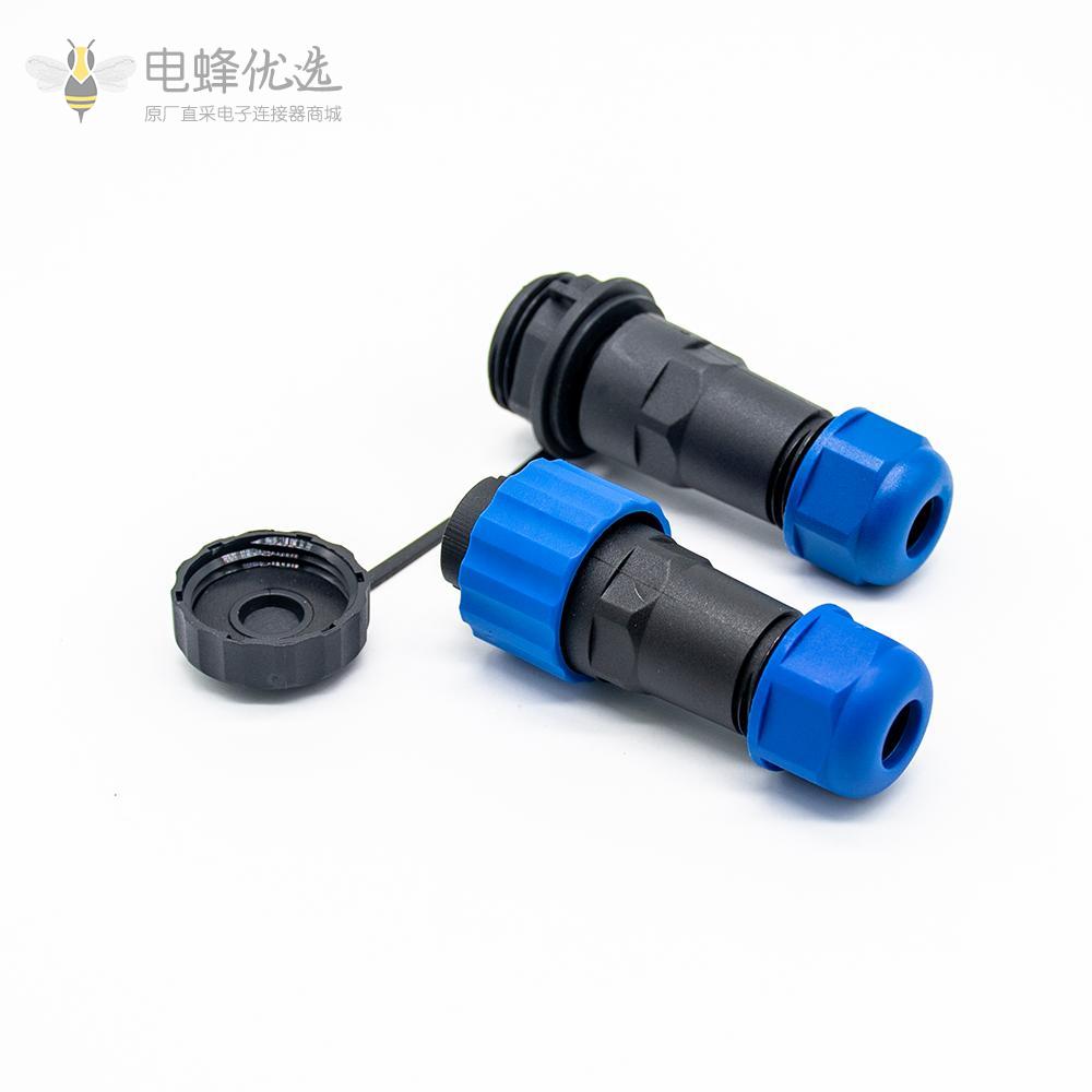 对接SP17-2芯 航空防水连接器